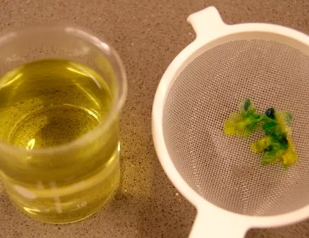 Teeauszug mit Stiefmütterchenkraut 