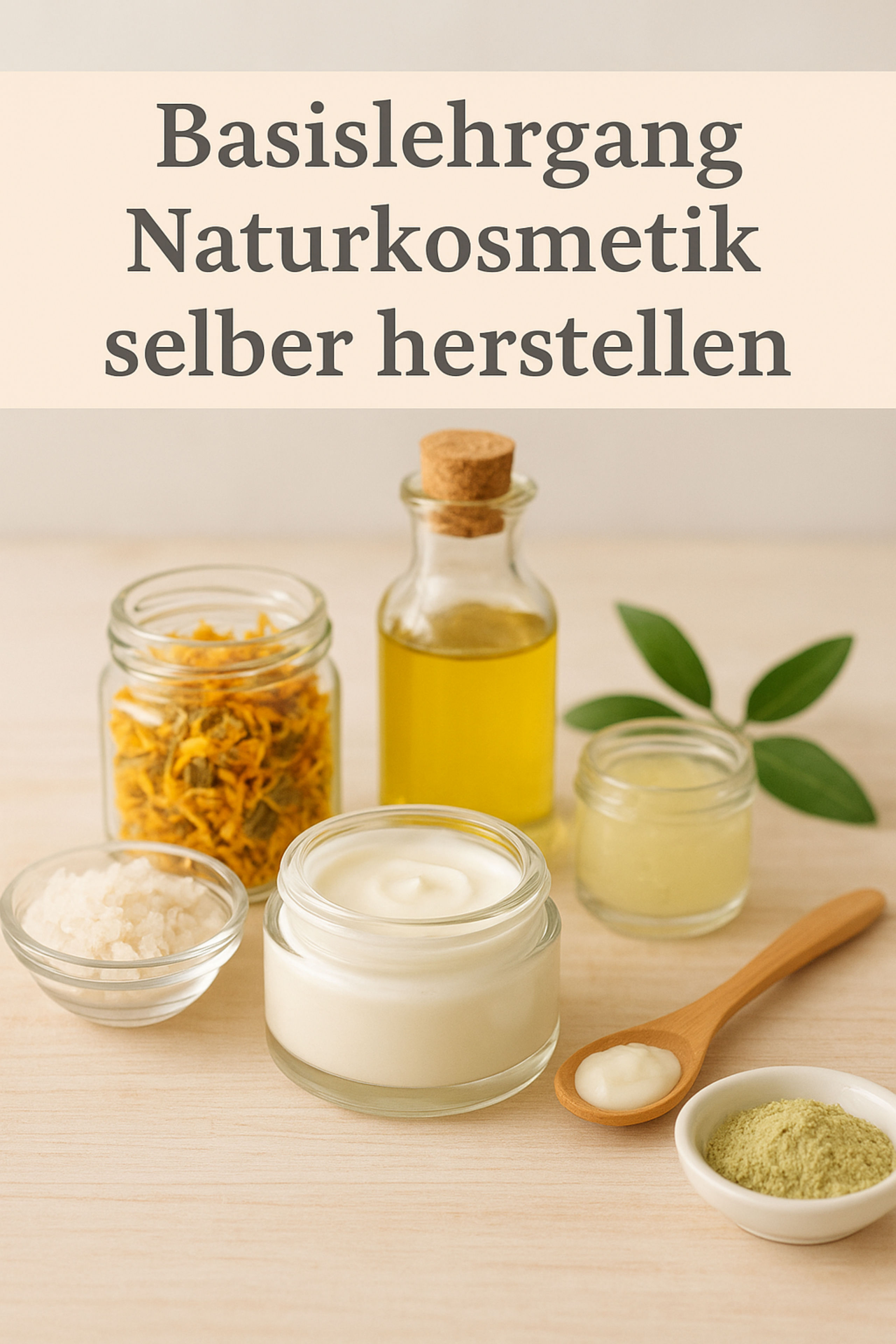 Basislehrgang Naturkosmetik herstellen