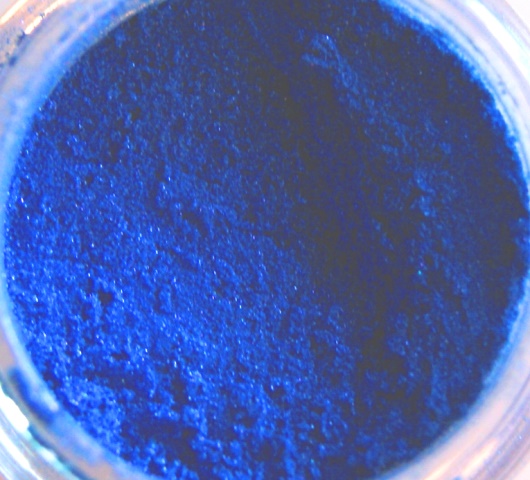 Perlglanzpigment Edelsteinblau schimmernd