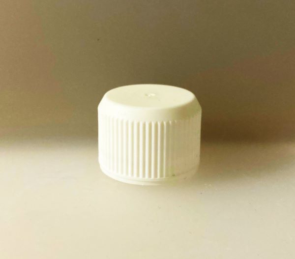 Deckel weiss mit Originalitätsverschluss für Verpackungsflasche PE-HD