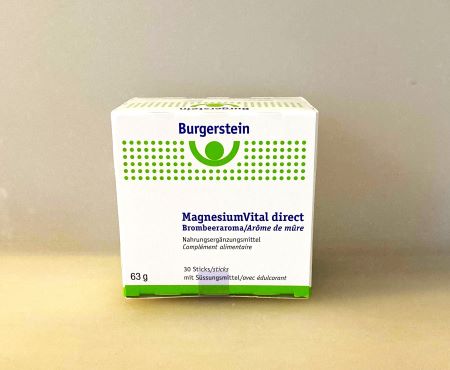 Burgerstein MagnesiumVital direct Sticks Nahrungsergänzung