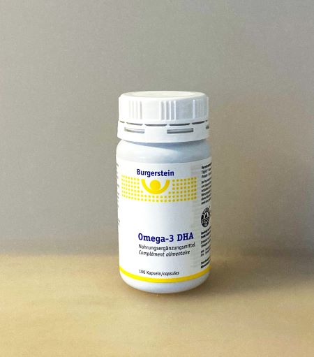 Burgerstein Omega3 DHA 100Kapseln Nahrungsergänzung