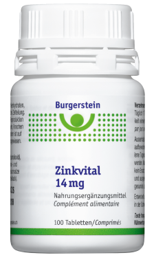 Burgerstein ZinkVital 14mg