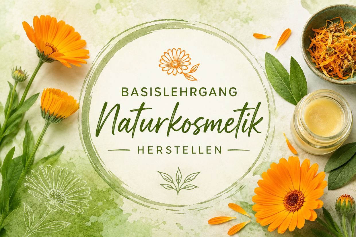LIVE ONLINE Basislehrgang Naturkosmetik herstellen 